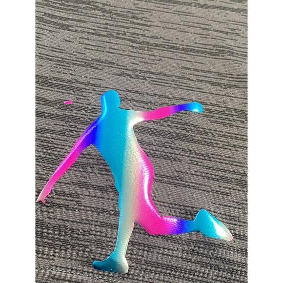 Disc Golf Shirt RAINBOW HOLOGRAPHIC HYZER Logo Unisex Jersey Active XL Grey - Picture 5 of 12